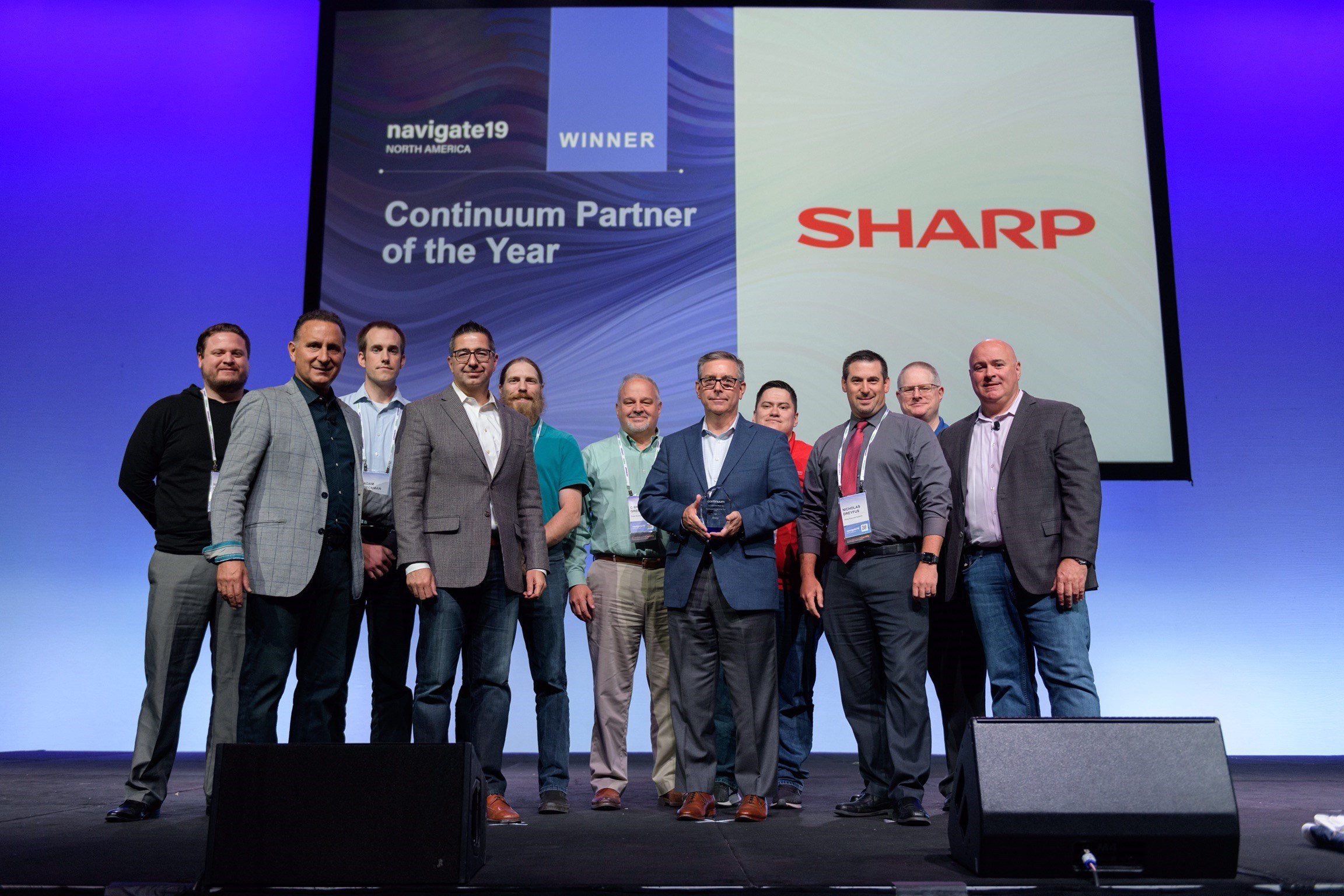 Sharp Business Systems named Partner of the Year