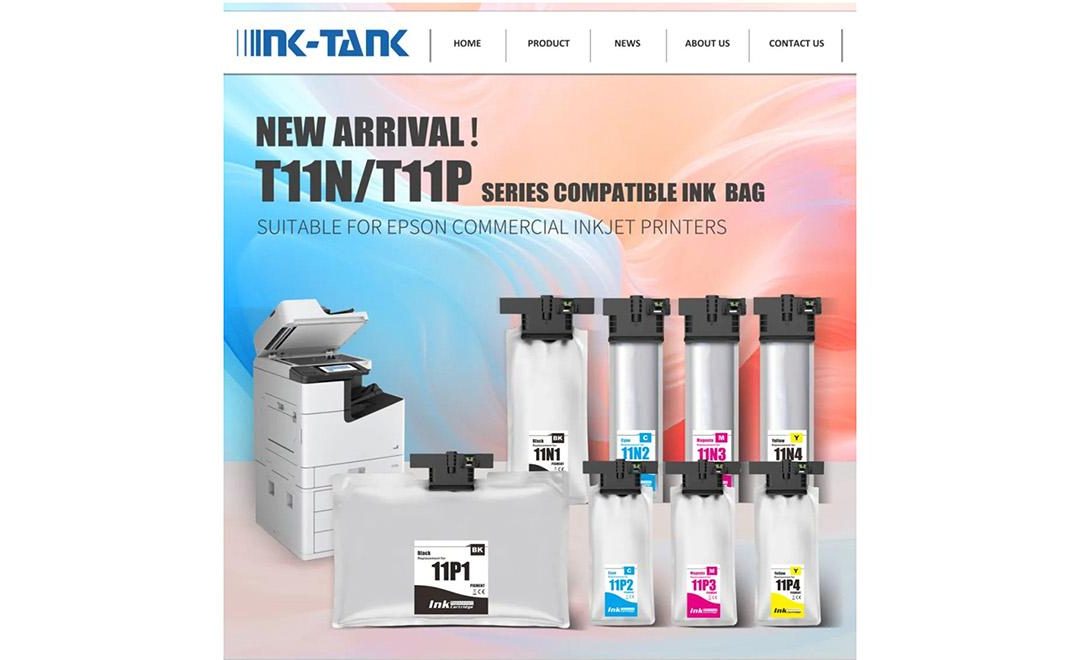INK TANK launches new set of replacement ink bags