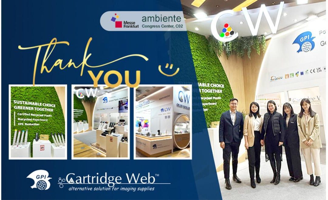 Cartridge Web successfully showcased at Ambiente 2025