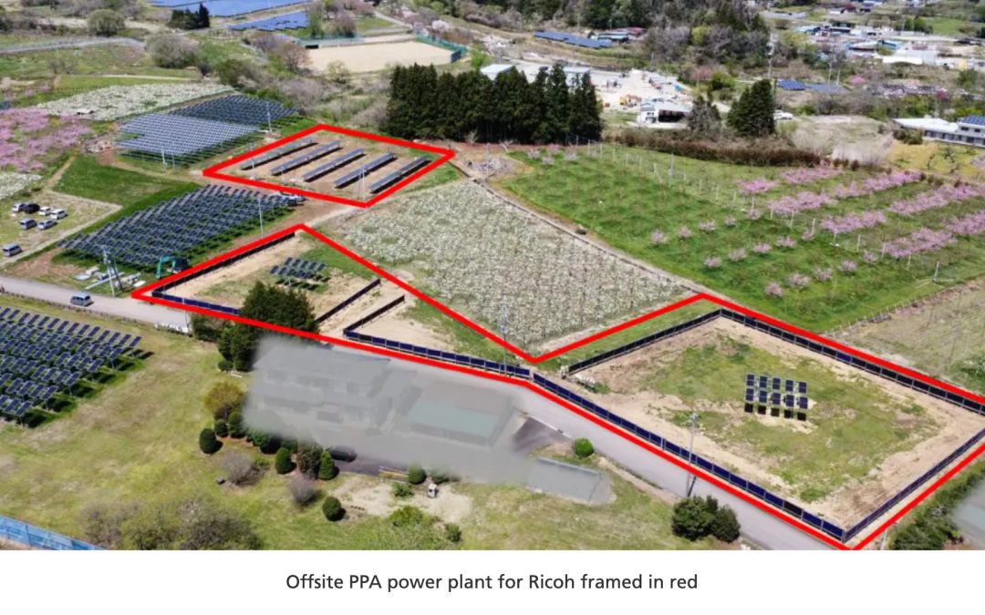 Ricoh implements agrivoltaics offsite Power Purchase Agreement