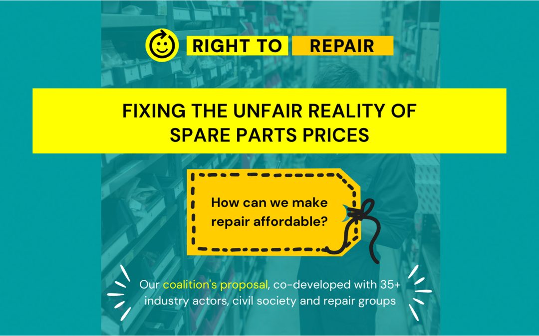 Right to Repair Europe criticises overpriced parts