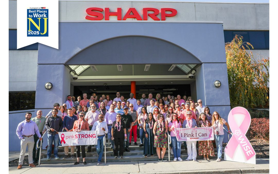 Sharp again named as NJBIZ Best Place to Work