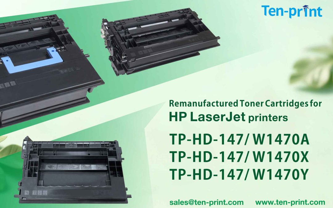 New remanufactured HP toners from Ten-print