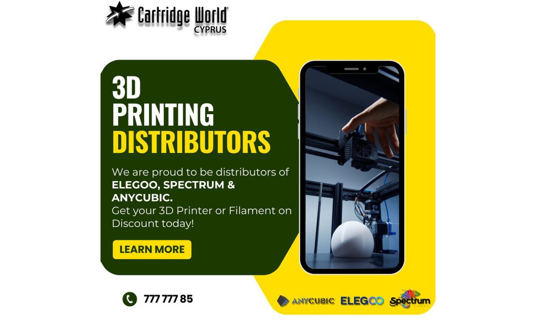 Cartridge World Cyprus secures 3D deal