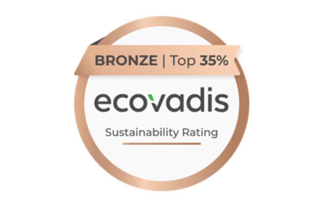 Xeretec awarded EcoVadis bronze medal for sustainability