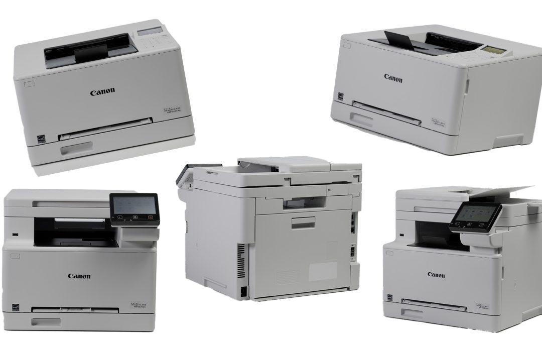 Canon introduces five new laser printers
